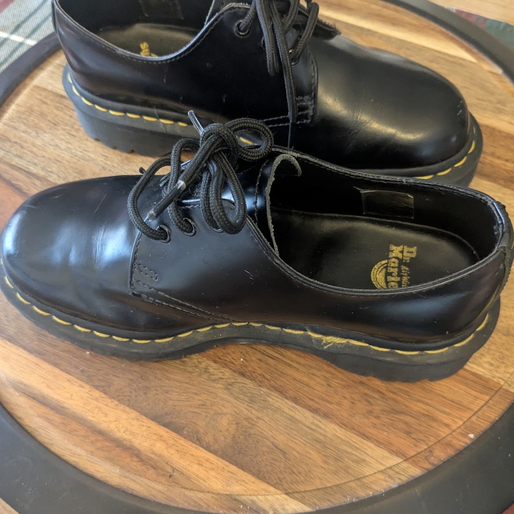 Dr. Martens 1461 Quad Platform Shoes Size 6 - Picture 6 of 9